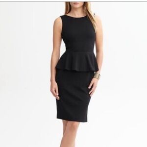 Top Shop Elegant Peplum Dress